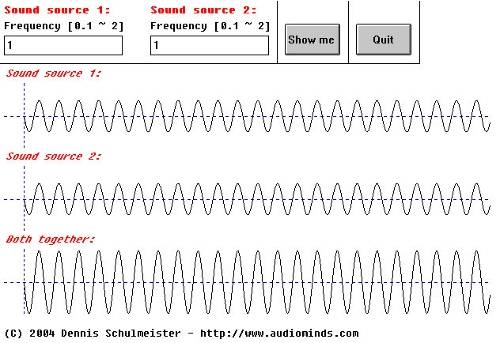 (Bild) Bildschirmfoto des Wellenformsimulators